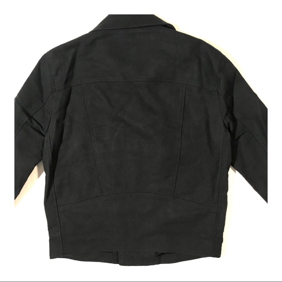 DSTLD Men’s Moto Jacket Black Medium - Picture 3 of 10